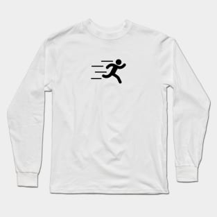 Running Silhouette Long Sleeve T-Shirt